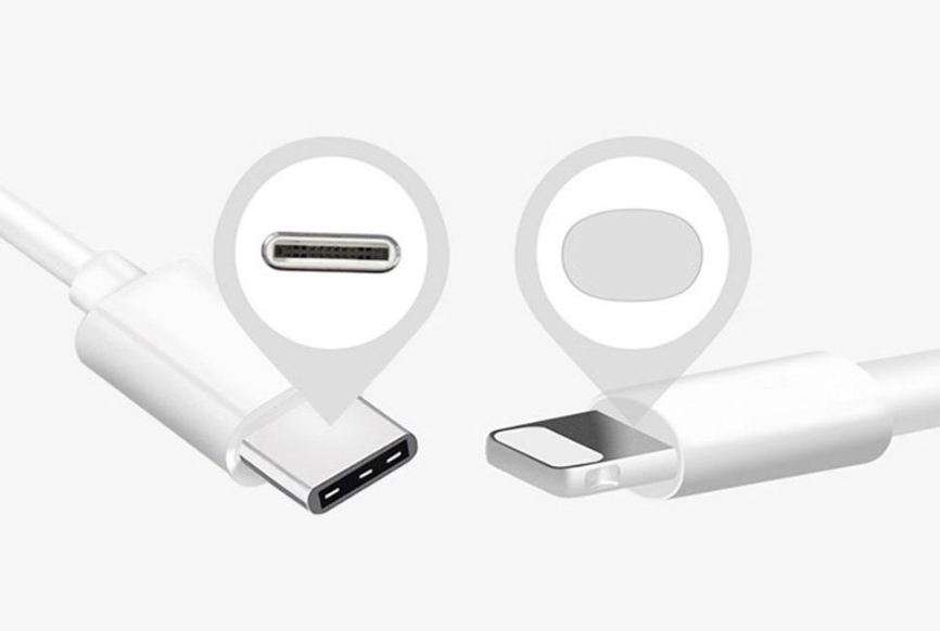 A1703 USB C To Lightning Cable 1Meter