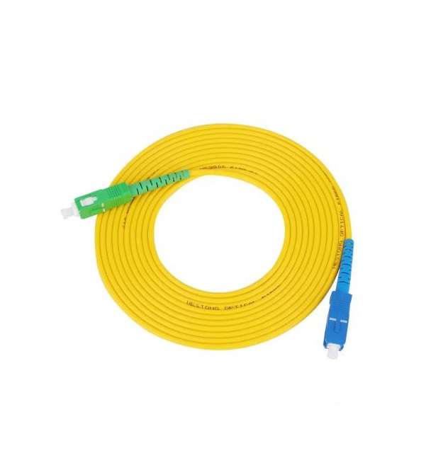 XF0165-2 SC/APC - LC/UPC Simplex Single Mode Fiber Optic Patch Cord 2.0mm 8M