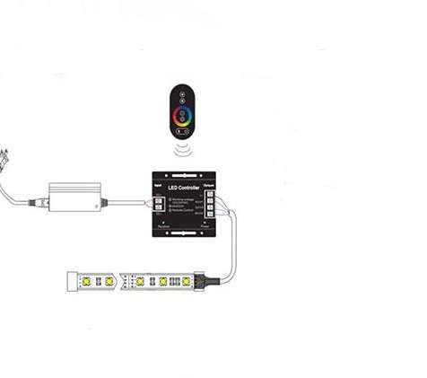 Aerbes AB-Z1095 Low Voltage LED 6 Key Touch Controller