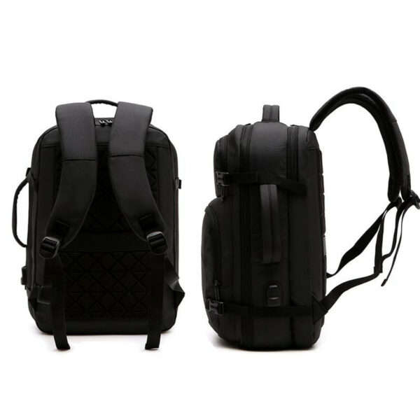 XF0761 Laptop Backpack With 5 Zip Compartments And USB Port 17