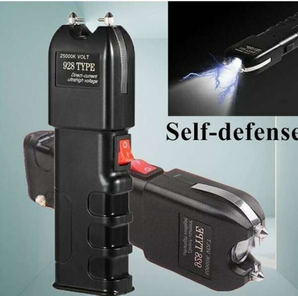 500030 Self-Defense Stun Gun With Flashlight