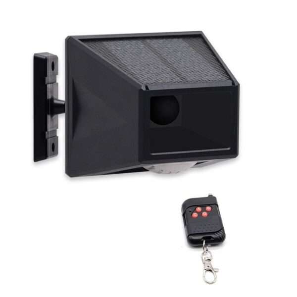 Remote Controlled Solar Alarm Lamp