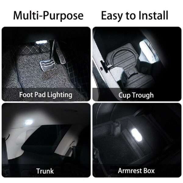 Mini Car Interior LED Stick-On Light