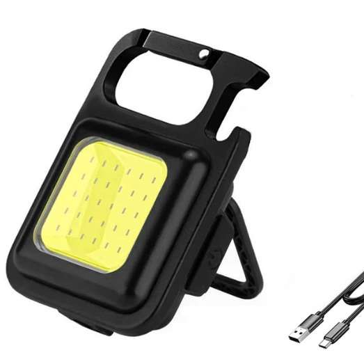 Rechargeable Carabiner Keychain Light