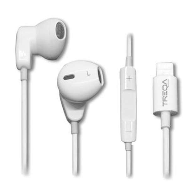 Treqa EP-735-IOS Lightning Pin Stereo Earphones For Lightning