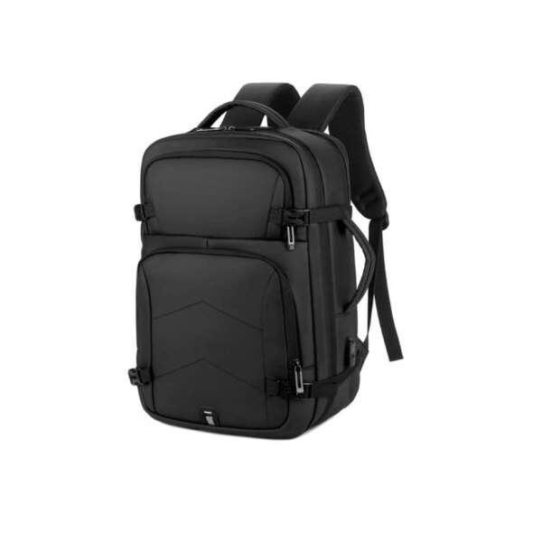 XF0761 Laptop Backpack With 5 Zip Compartments And USB Port 17