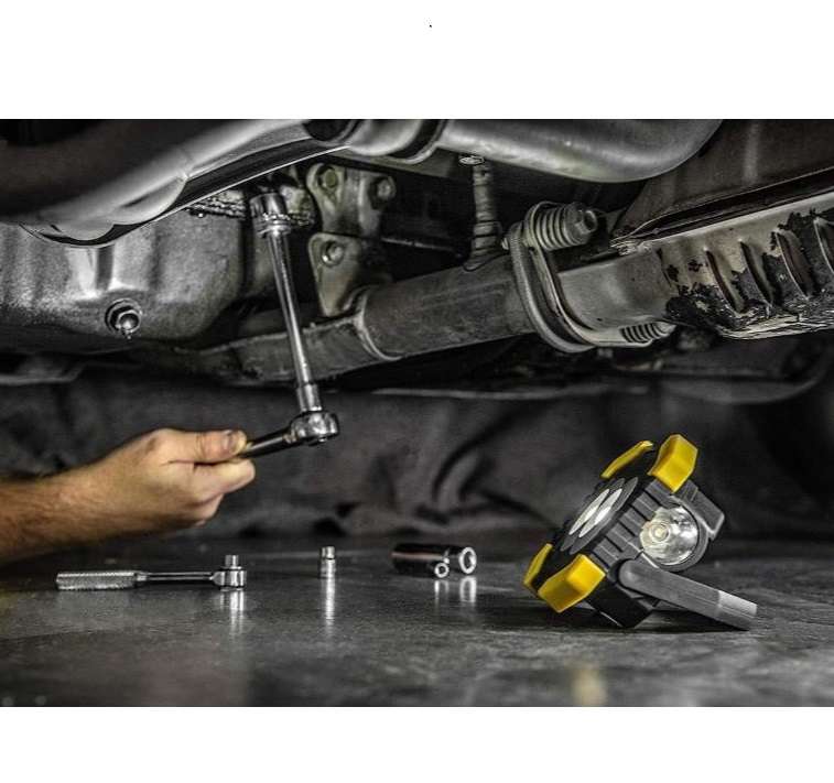 FA-917 Rechargeable Solar Powered 2COB Work Light