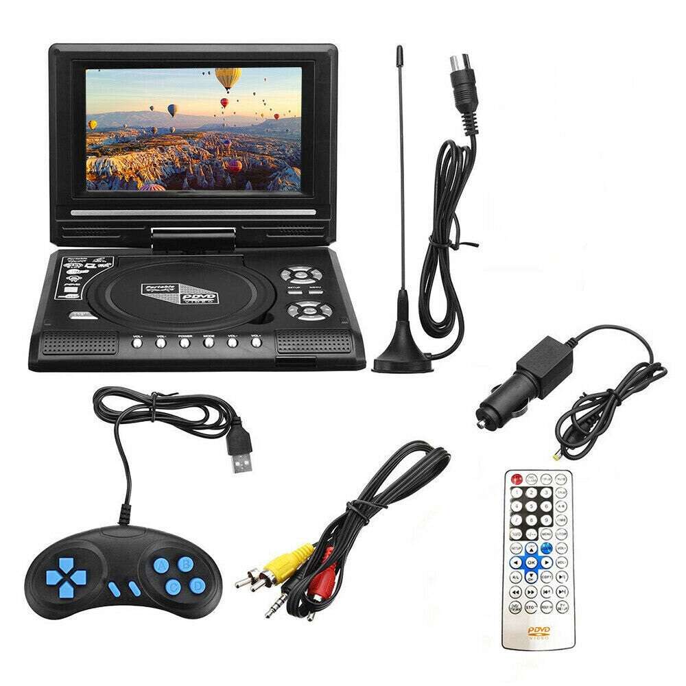 LMD-750 Portable HD DVD Player With LCD Screen With TV Tuner/Card Reader/USB/Game 7.8"