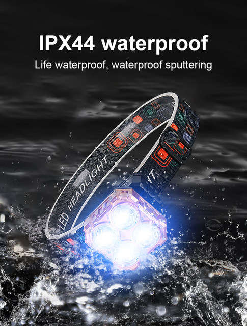 FA-208-4 Rechargeable 4 LED Headlamp