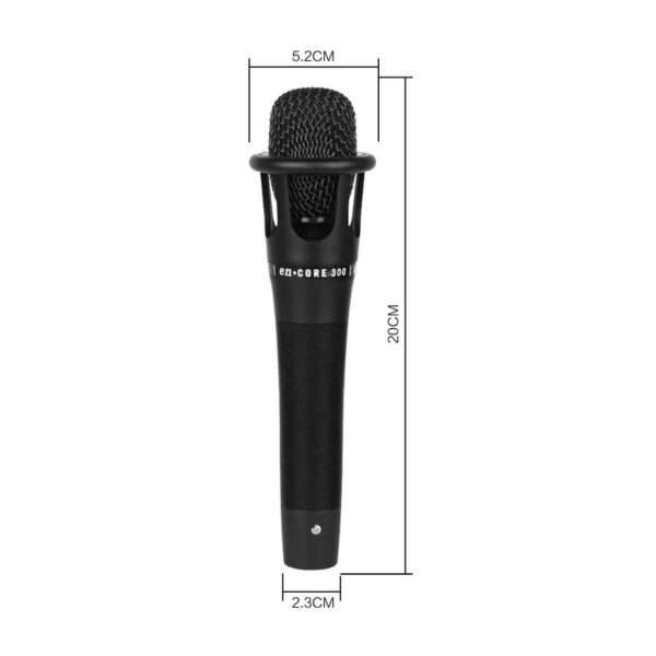 E300 Handheld Series Condenser Microphone For Studio Recording With Stand