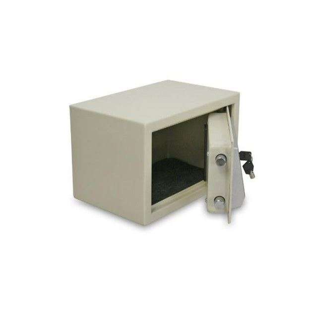 25E Mini Safe with Key & Combination  Lock.  Safe Size: 36 x 25 x 25cm