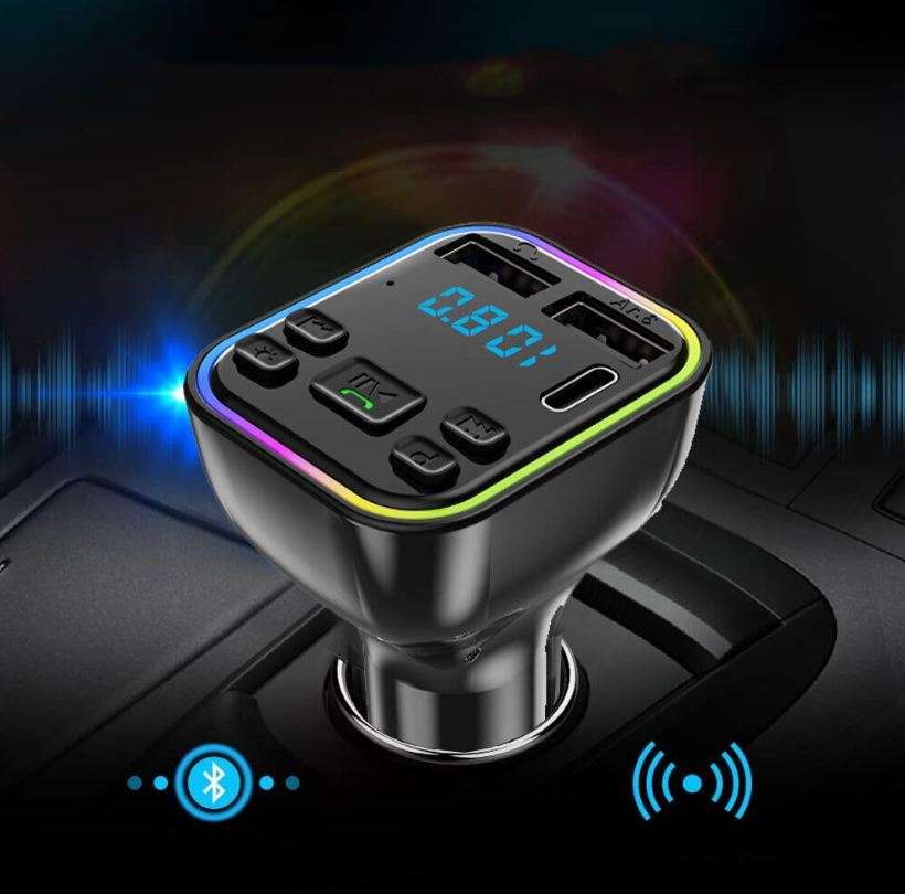 Treqa MP3-1 Car FM And MP3 Player with 2 USB + PD