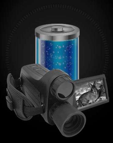 2.7K Black Light Lens Night Vision Binoculars Camera Full Colour Sensor