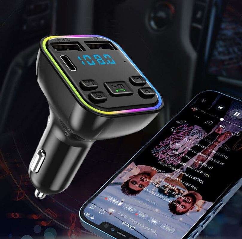 Treqa MP3-1 Car FM And MP3 Player with 2 USB + PD