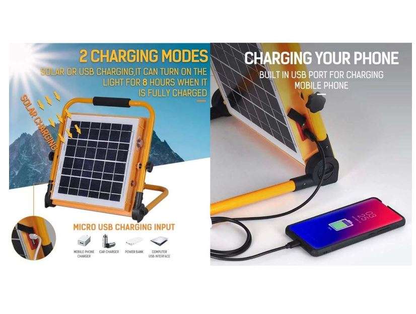 FA-XG-T37SMD Rechargeable Solar Powered Loadshedding Work Light