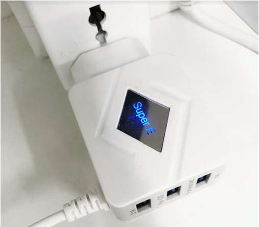 3.5 Fast Charger - 3 PORT Charging Adapter+Type C Cable