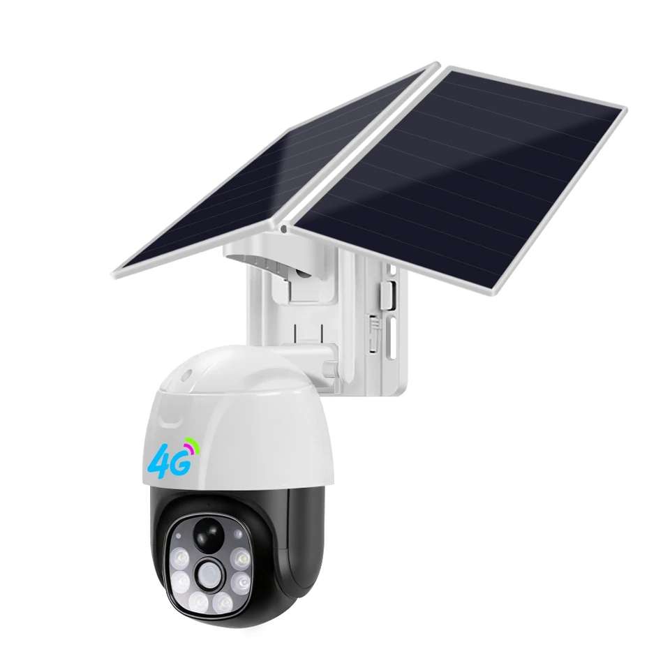 4G Solar Powered Dual Light Source 4G Outdoor Surveillance Camera