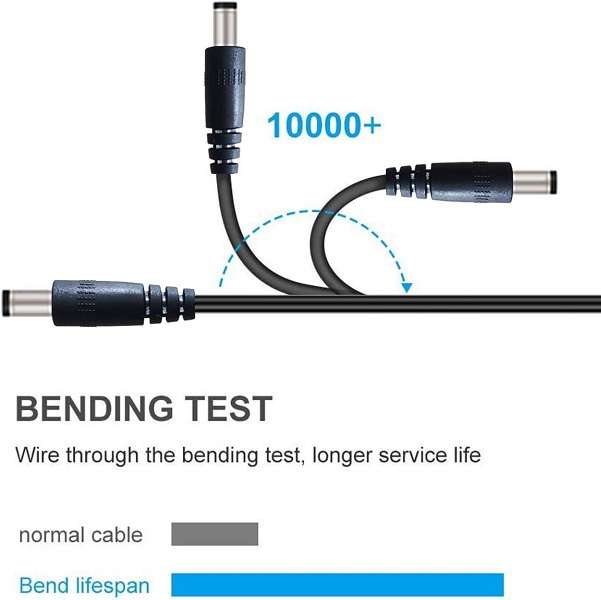 SE-L81 USB Cable Male To DC 5.5mm x 2.1mm 1.5M