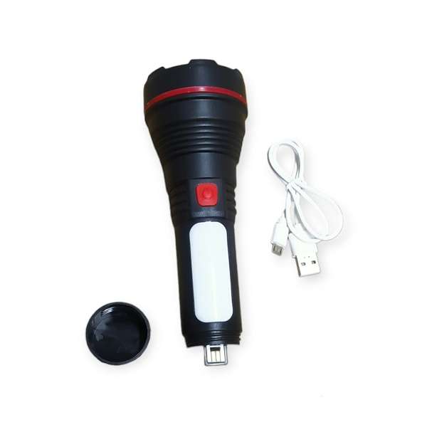 Aerbes AB-SD37 LED  Flashlight With Side Light 3W