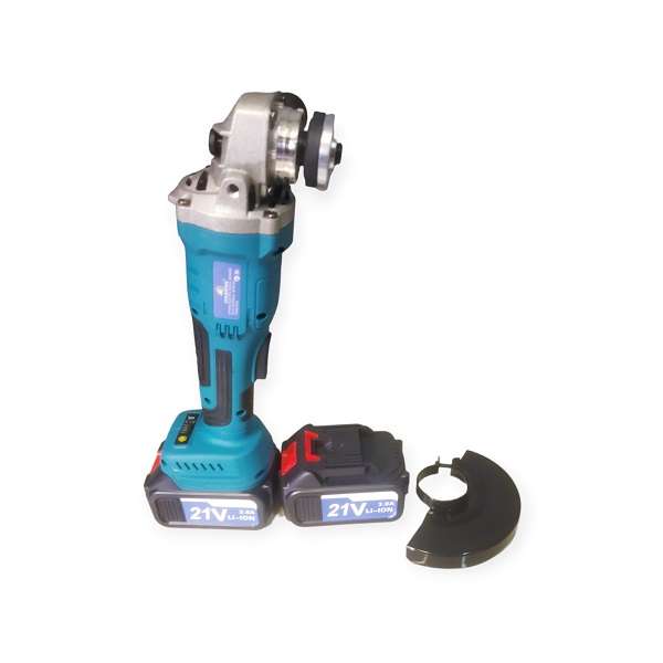 XF0623 Electric Angle Grinder With 2 Batteries