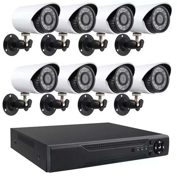 AHD DVR 16 Channel Wired Surveillance Kit 4K Camera