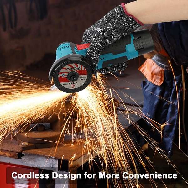 JG20375060 Handheld Angle Cordless Angle Grinder 12V 4500mah Battery