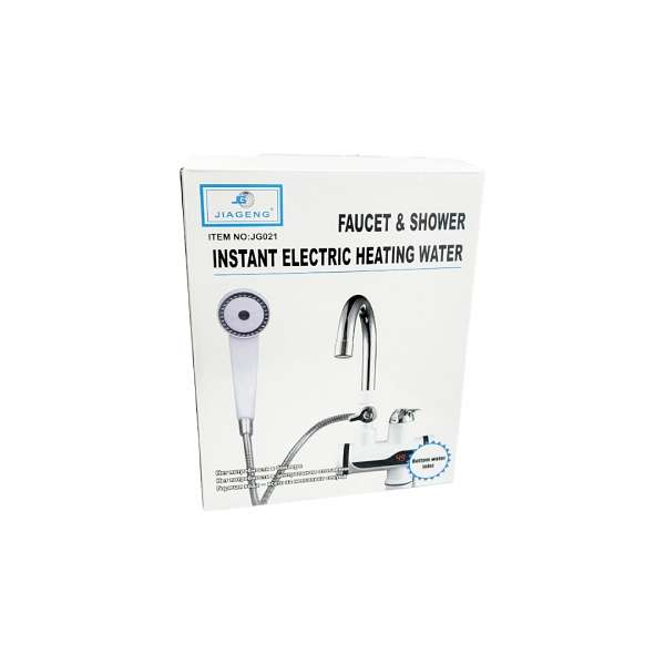 Side Water Inlet Heated Faucet With Shower