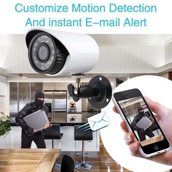 AHD DVR 16 Channel Wired Surveillance Kit 4K Camera