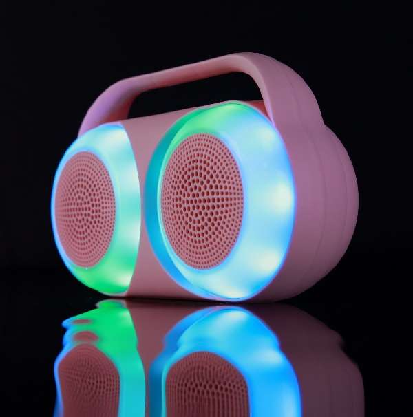 Multimedia Bluetooth Speaker With 5 Mode LED Light