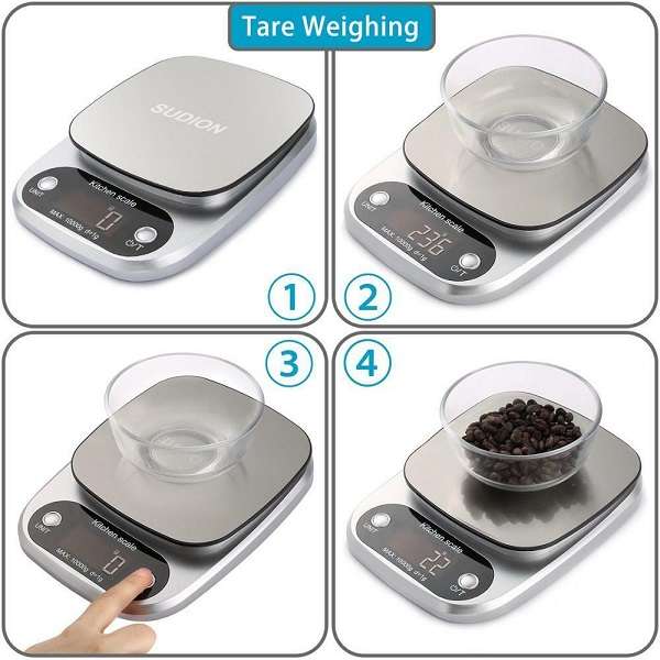 Aerbes AB-C13 Digital Kitchen Food Scale With High Precision Capacity 5kg/1g