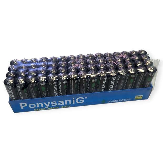 Ponysaning AAA Pack Of 60 1.5V  Batteries