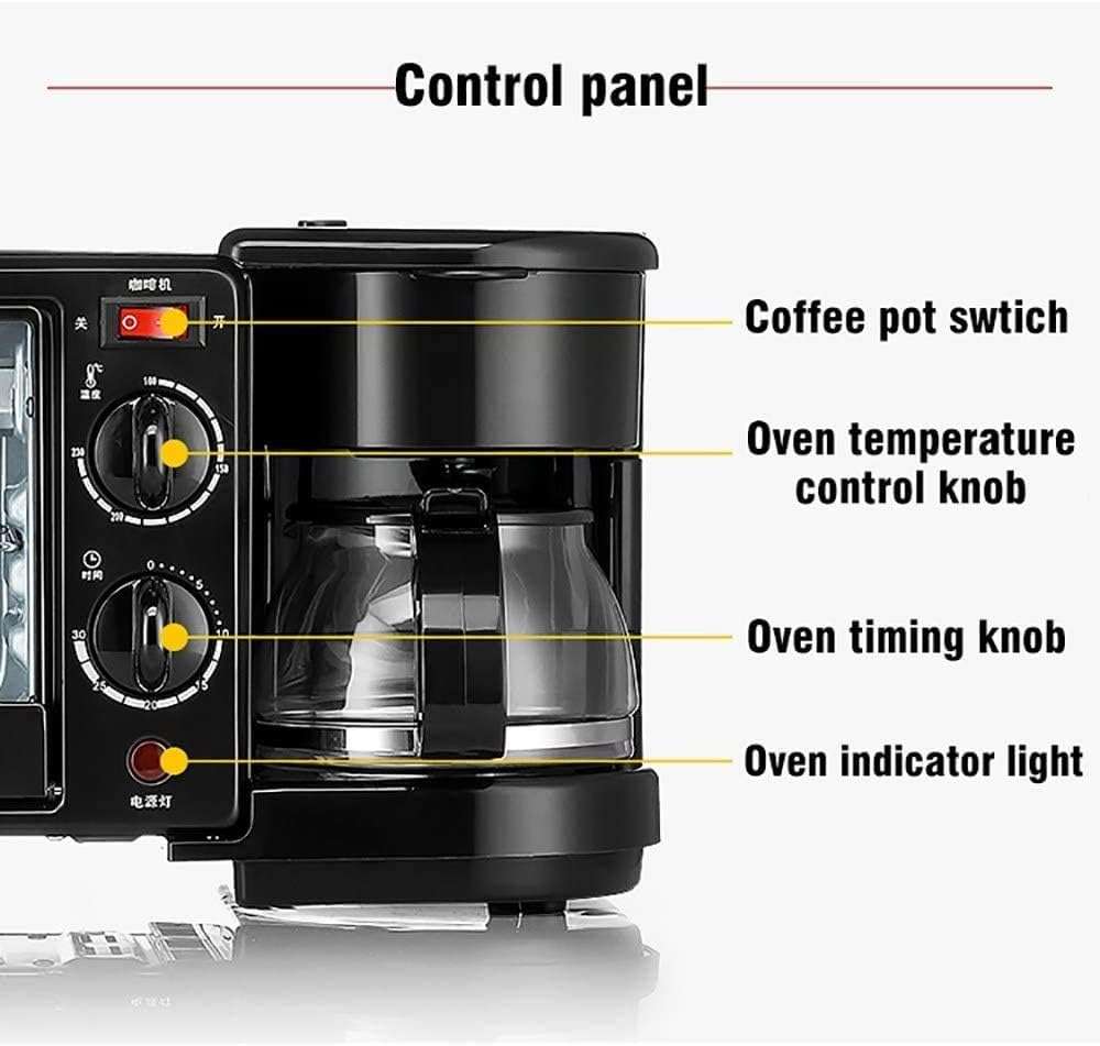 KW-206 Multifunctional 3 In 1 Breakfast Maker