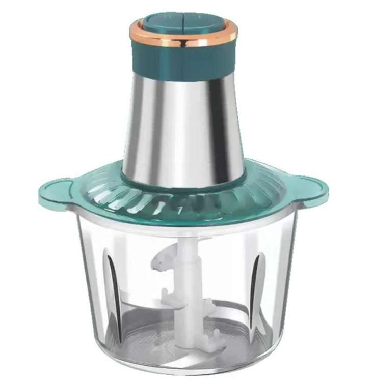 DR-802-2L Kitchen Expert 2Ltr Stainless Steel & Glass Meat Grinder Food Processor