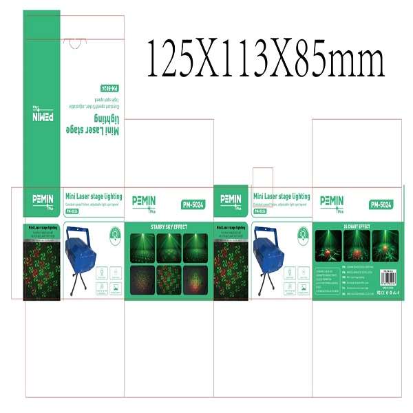 PM-083 Mini Laser Stage Light PM-60-B