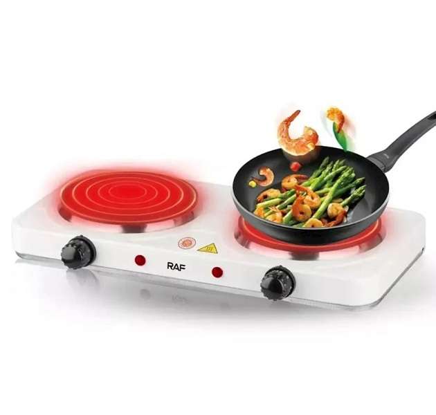 RAF R.8020A Two Plate Electric Hot Stove 2000W