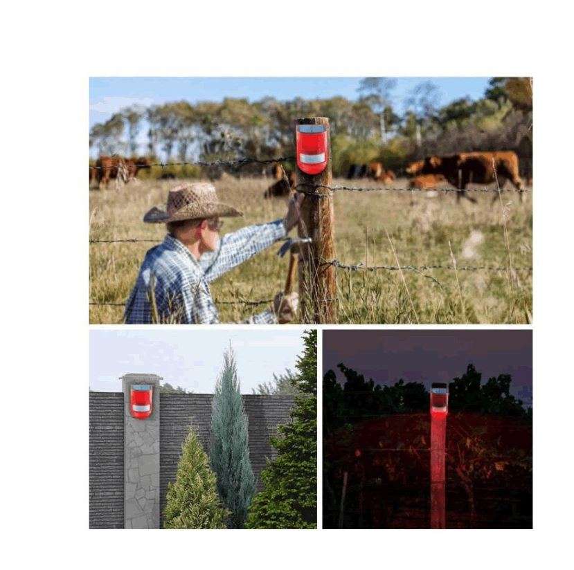 Xufu XF666 Solar Powered Alarm lamp