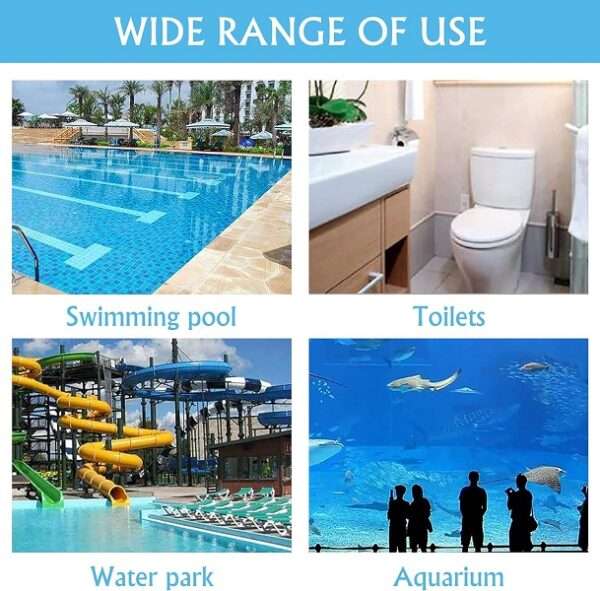 Clear Pool Cleaning Tablets 3 x Slower Dissolving 100g