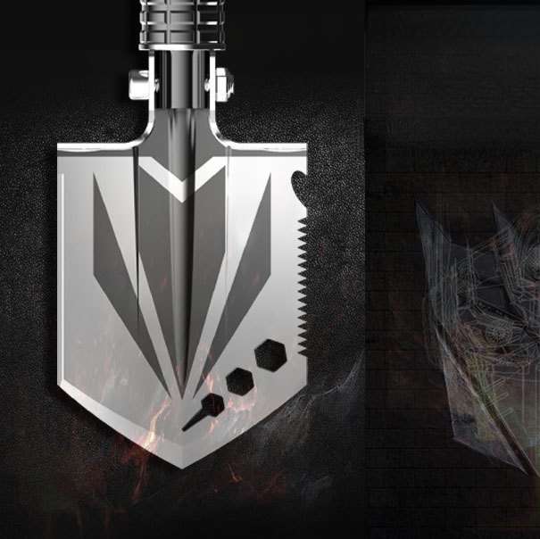 183518 Mini Multifunctional Shovel