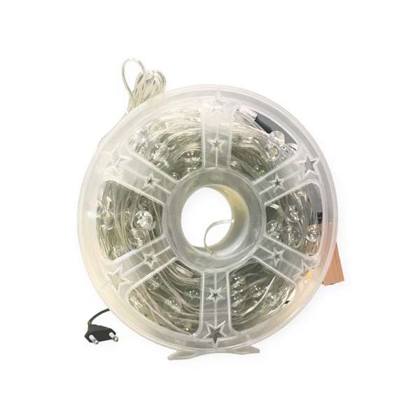 ZYF-172 50M Warm White Clear Balls 2835LED String Lights 220V