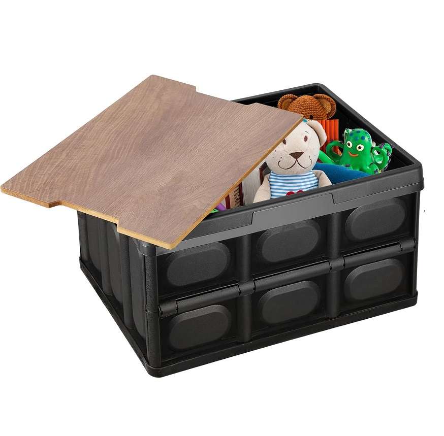 55L Fold Up Storage Camping Box 52cm x 35.3 x 29