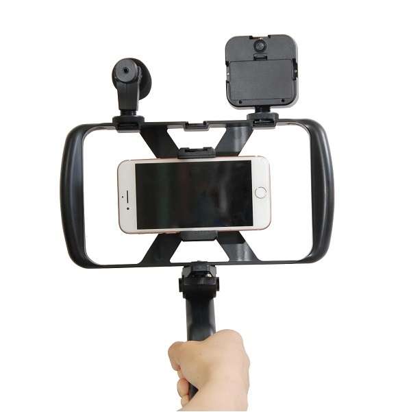 AY-49T Live Broadcast LED Tripod Microphone Lighting Kit