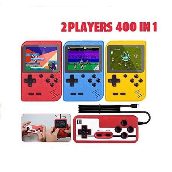 2.8-D 2.8" 400 In 1 Sup Game Console With Remote Control 1020mah Battery