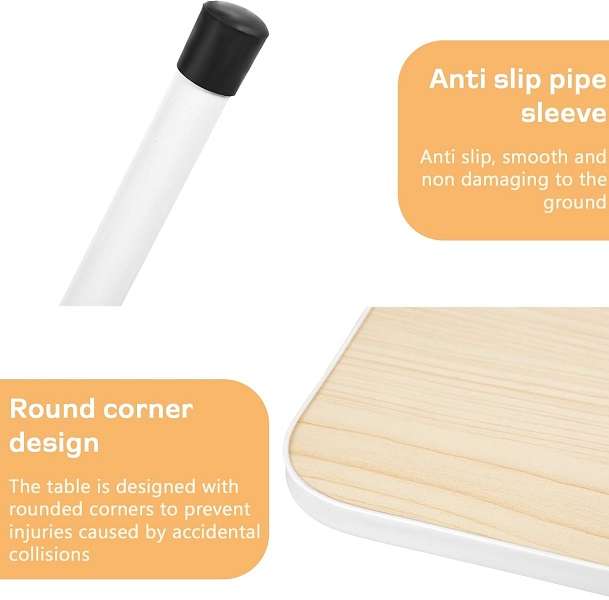 Folding Side Table 60cm x 40cm x 70cm