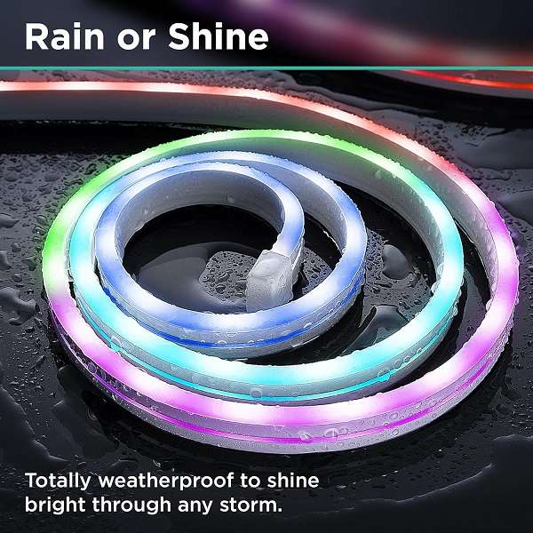 Aerbes AB-D10 5M RGB USB Low Voltage Bluetooth LED Strip Light 5V LED Lamp App
