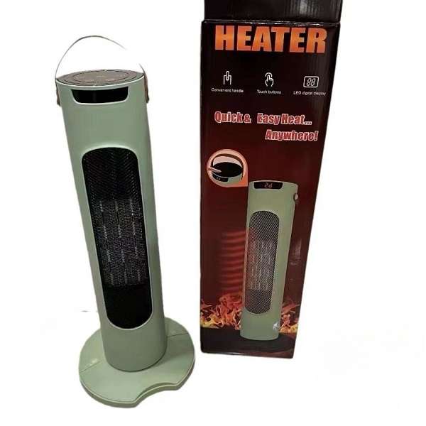 B01 Tower Vertical LED Digital Display Heater 51.5CM With Handle And, Touch Buttons + Remote Control