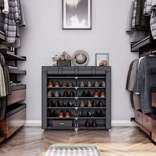 JG20375340 6-Tier Shoe Rack With Zipper