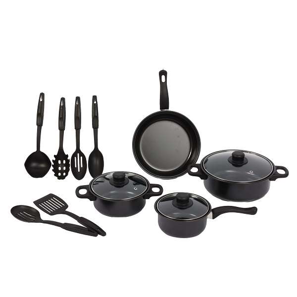 Royal Mark 2174 13 Piece Non Stick Pots, Pans And Utensil Set