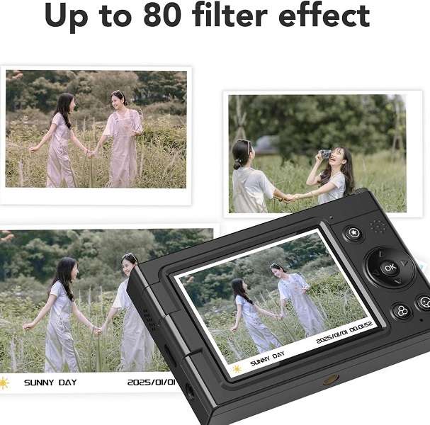Super Electronics D7 4K Wifi Digital Camera 64mp