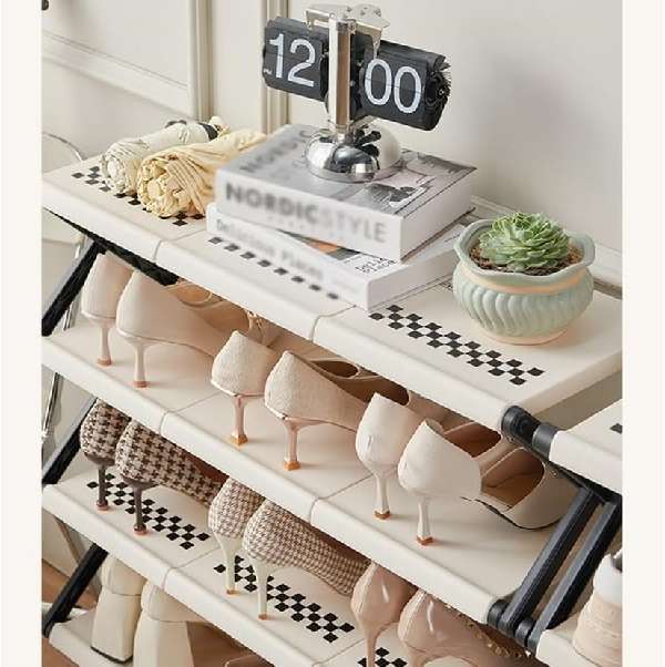 6797-5 Easy 5 Tier Collapsible Shoe Rack