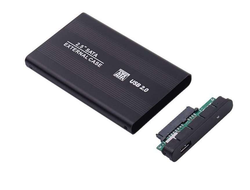 SE-L200 2.5" SATA USB 2.0 External Hard Drive Enclosure Case for HDD